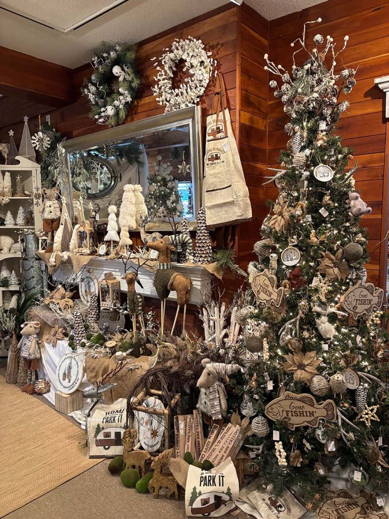 Christmas Trees Displayed at Open House